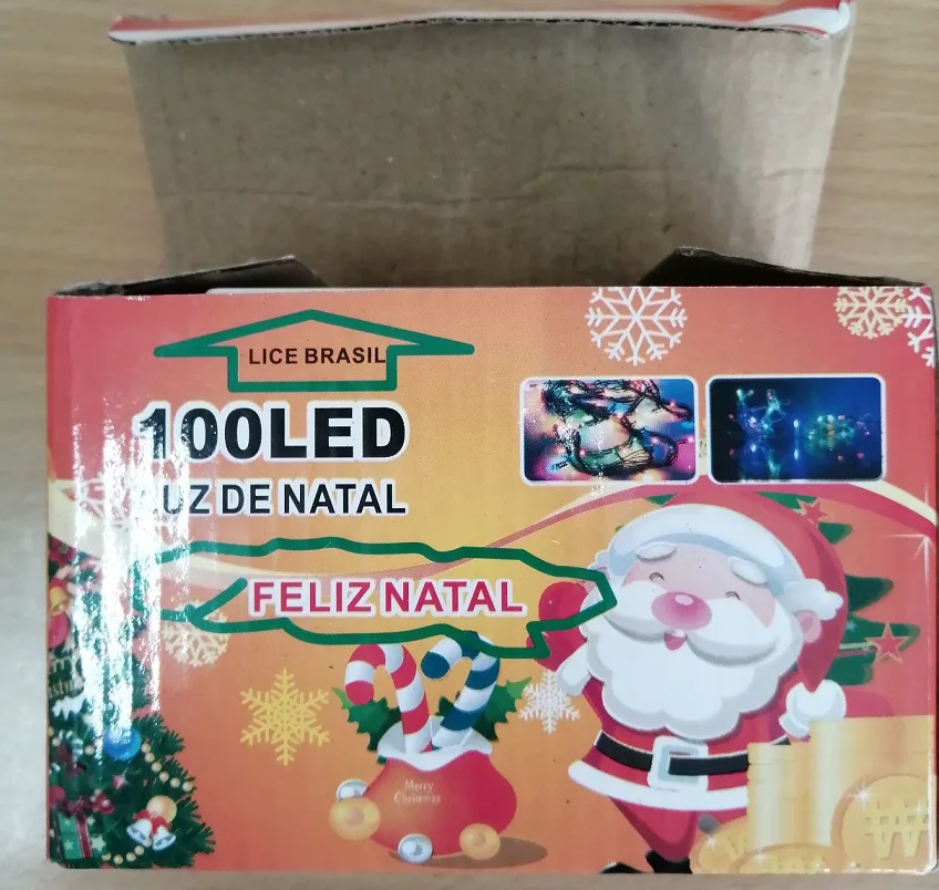 Catena di illuminazione «100 LED LUZ DE NATAL» — foto 1 dell'alert A12/01130/20