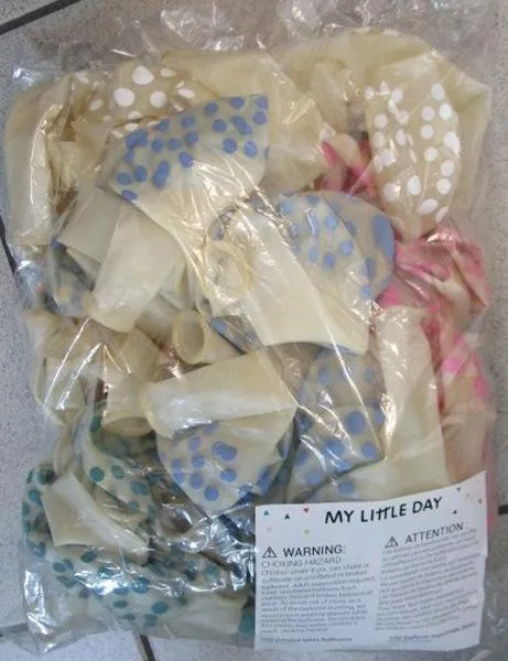 Palloncini «100 printed latex balloons» — foto 2 dell'alert A12/1783/18