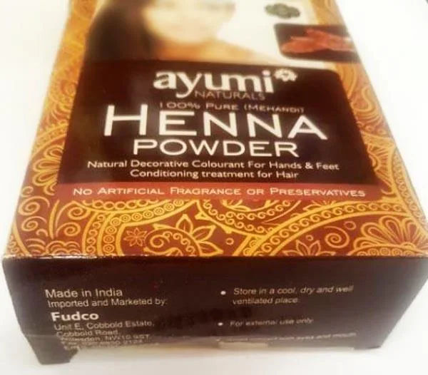 Colorazione della polvere «100% Pure (Mehandi) Henna Powder» — foto 2 dell'alert A12/1121/19