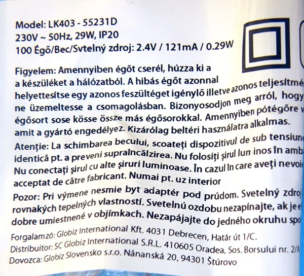 Catena di illuminazione «100er Lichterkette Klassik» — foto 1 dell'alert A11/00103/21