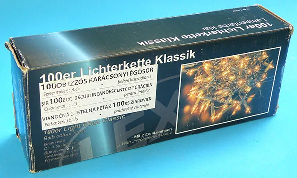 Catena di illuminazione «100er Lichterkette Klassik» — foto 2 dell'alert A11/00103/21