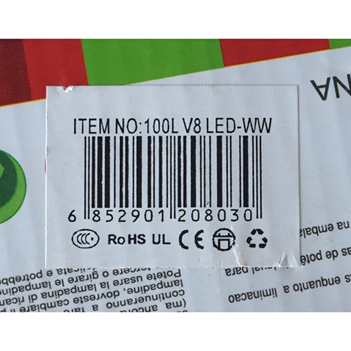 Catena di illuminazione «100L LED V8 Lights» — foto 3 dell'alert A12/02390/24