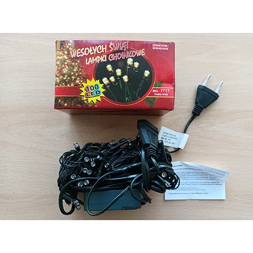 Catena di illuminazione «100LED» — foto 1 dell'alert A12/00232/24