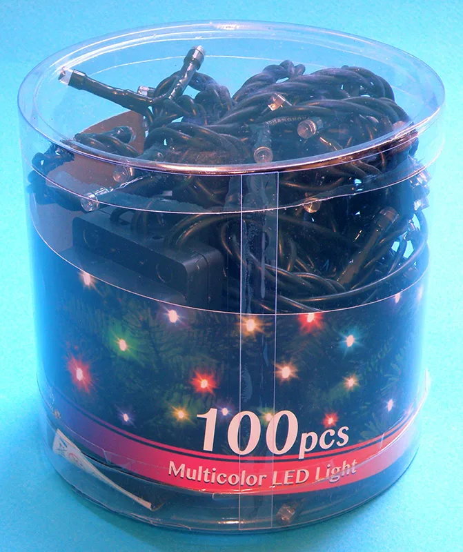 Catena di illuminazione «100pcs Multicolor LED Light / FAMILY CHRISTMAS» — foto 1 dell'alert A12/00906/20