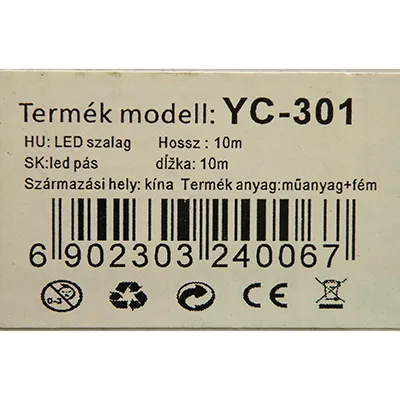 Catena di illuminazione «10M DOUBLE SIDE COLORFUL LED HIGH LIGHT» — foto 4 dell'alert A12/02615/24