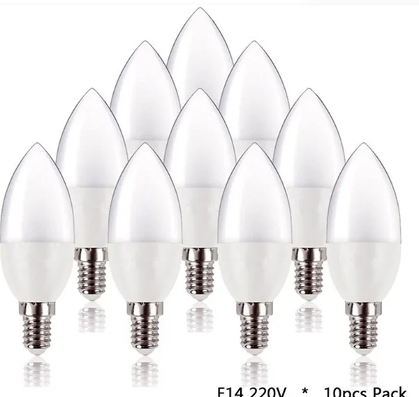 Lampadina «10pcs LED Candle Bulbs» — foto 3 dell'alert A12/00040/21