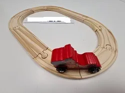 Pista per auto in legno «11 PCS WOODEN CAR TRACK» — foto 3 dell'alert A12/02183/23