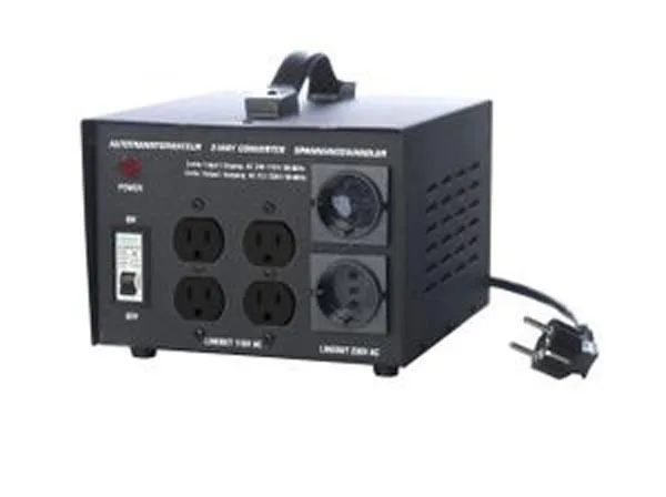 Inverter di potenza «110v-220v converter - special USA 2,500 W output» (US TRONIC)