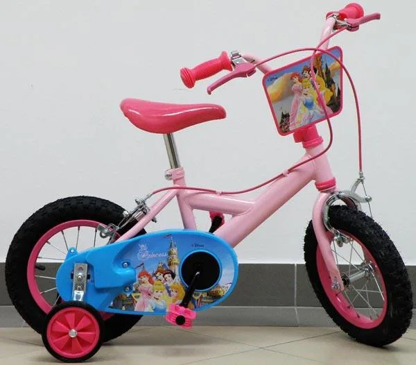 Bicicletta per bambini «12” PRINCESS KIDS BIKE» (Polymobil)