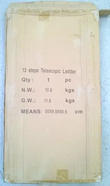 Scala di alluminio «12 Steps Telescopic Ladder» — foto 3 dell'alert A12/0191/16