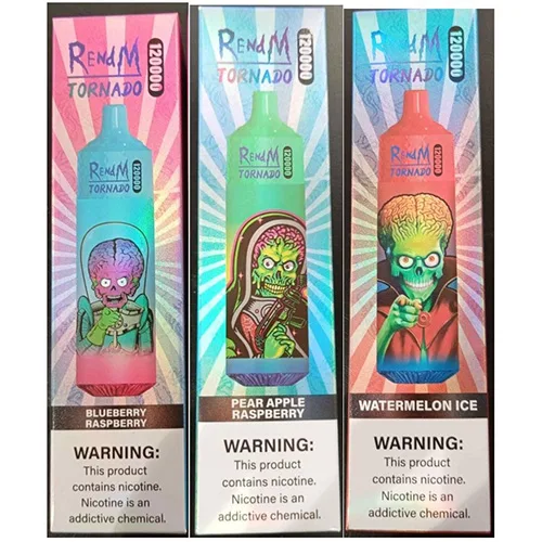 Sigaretta elettronica monouso «120000 PUFFS 2% NICOTINE 38ml» (RENdM TORNADO)