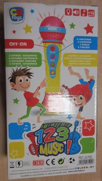 Giocattolo musicale a batteria «123 Music!» — foto 2 dell'alert A12/0841/19
