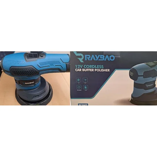 Buffer e lucidatrice per auto «12V Cordless Car Buffer and Polisher» (Raybao)