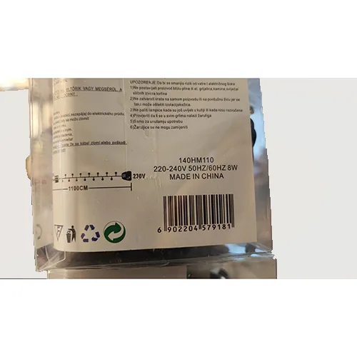 Catena di illuminazione «140 LED LIGHT, Merry Christmas, 110 cm» — foto 2 dell'alert SR/03974/25