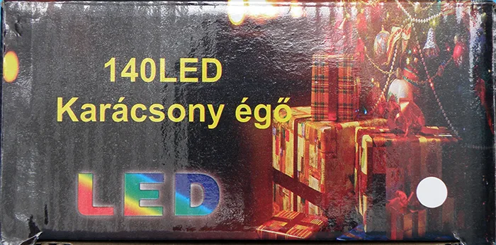 Catena di illuminazione «140LED Karácsony égő» — foto 3 dell'alert A12/01911/20