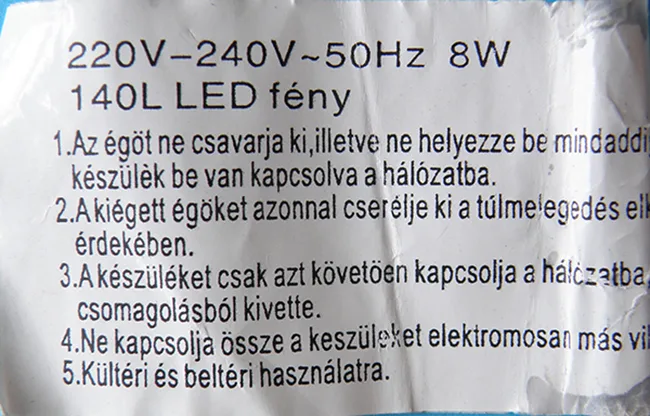 Catena di illuminazione «140LED Karácsony égő» — foto 5 dell'alert A12/01911/20