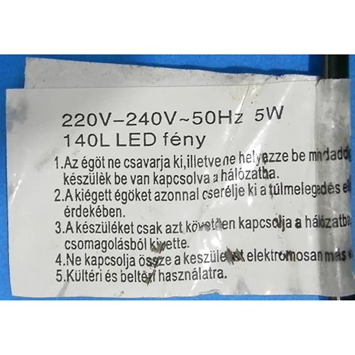 Catena di illuminazione «140LED Karácsony égő» — foto 3 dell'alert SR/03323/25