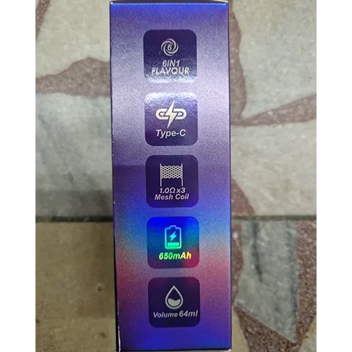 Sigaretta elettronica monouso «150K, 6 ADJUSTABLE FLAVORS, 150000 puffs» — foto 3 dell'alert SR/02657/26