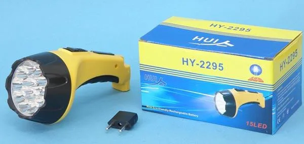 Torcia ricaricabile «15LED» (Hui)
