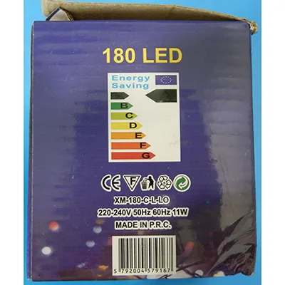 Catena di illuminazione «180 LED Christmas lights» — foto 3 dell'alert SR/00792/26