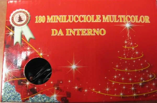 Catena di illuminazione «180 Miniluccole Multicolor da Interno» — foto 2 dell'alert A12/0001/15