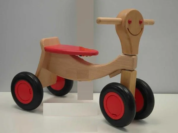 Bicicletta di legno «180 wooden bicycle» (Van Dijk Toys)