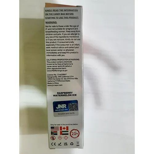 Sigaretta elettronica usa e getta «18000 PUFFS» — foto 3 dell'alert A12/01643/24