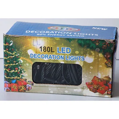 Catena di illuminazione «180L LED DECORATION LIGHTS» — foto 1 dell'alert A12/03582/24