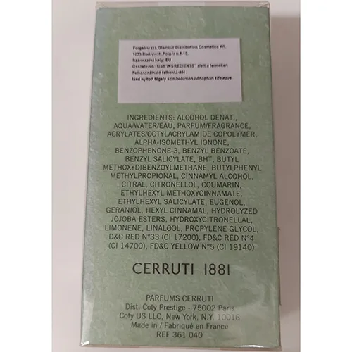 Eau de toilette «1881» — foto 1 dell'alert SR/02586/25