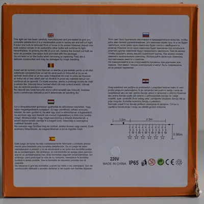 Catena di illuminazione «2,5m +120 LED» — foto 4 dell'alert A12/02984/24