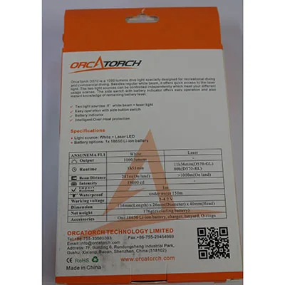 Luce con puntatore laser «2-in-1 Dive Light» — foto 2 dell'alert A12/03597/24