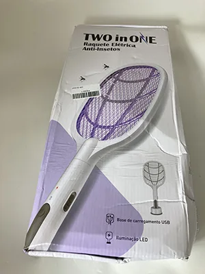 Killer di zanzara elettrica «2-in-1 electric mosquito swatter» — foto 2 dell'alert A12/00974/23