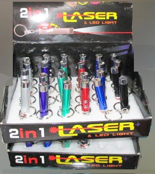 Puntatore laser «2 in 1 LASER & LED LIGHT» — foto 2 dell'alert A12/0932/16