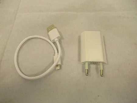 Caricabatterie USB «2 In1 EU USB Wall Charger Adapter+8 Pin Usb Data Sync Charging Line Cable for Iphone 5 5…» — foto 3 dell'alert A12/00257/21