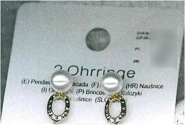 Orecchini «2 Ohrringe» — foto 1 dell'alert A12/1876/18