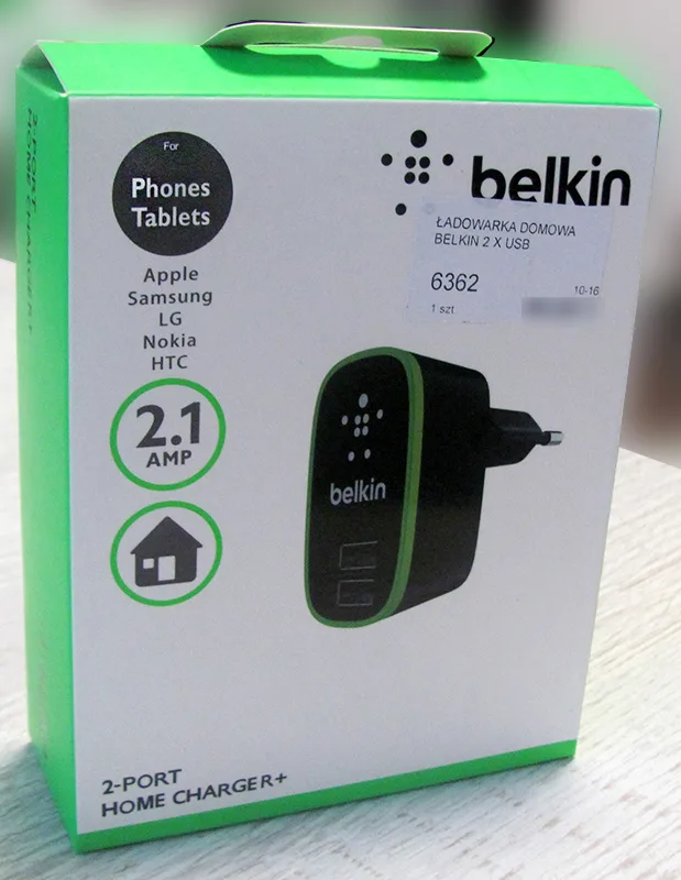 Caricabatterie USB «2-PORT HOME CHARGER+» (Belkin)