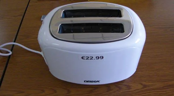 Tostapane «2 SLICE TOASTER» (Omega)