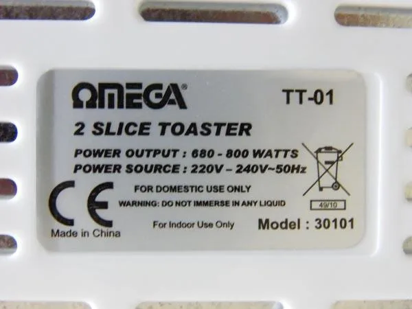 Tostapane «2 SLICE TOASTER» — foto 2 dell'alert A12/0186/18
