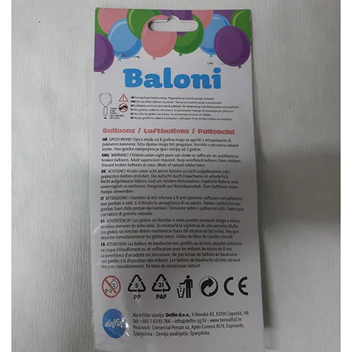 Palloncini «20/1 svijetlo zeleni» — foto 2 dell'alert SR/02585/25