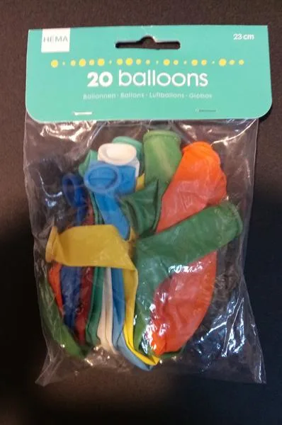 Palloncini «20 balloons» (Hema)