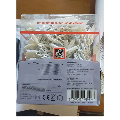 Catena di illuminazione «200 Led» — foto 3 dell'alert SR/00801/25