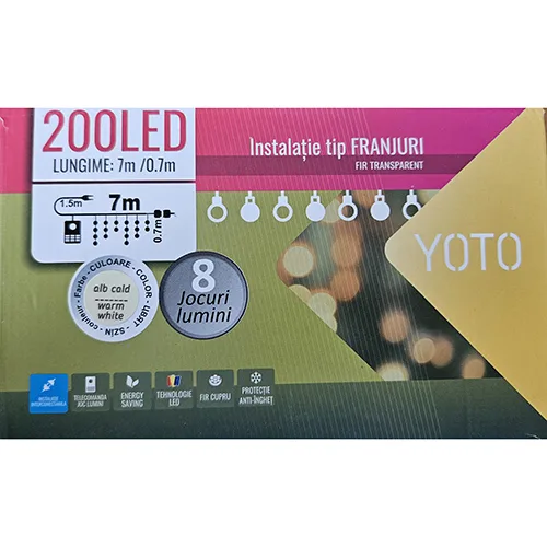Catena di illuminazione «200 LED» (Yoto)