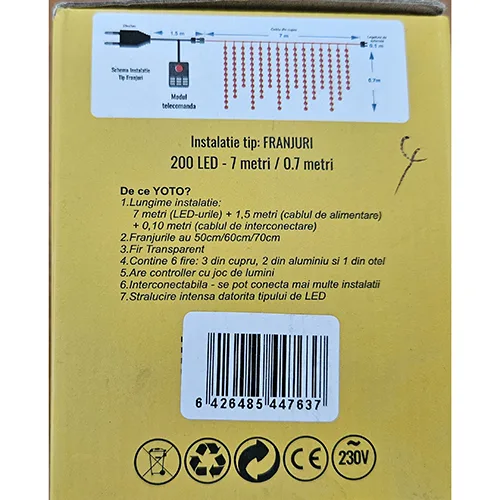 Catena di illuminazione «200 LED» — foto 2 dell'alert SR/02803/25