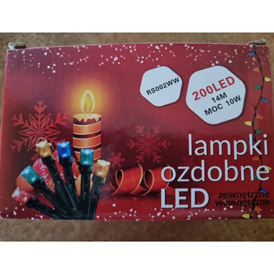 Catena di illuminazione «200LED» — foto 1 dell'alert A12/00753/24