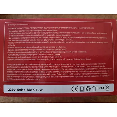 Catena di illuminazione «200LED» — foto 3 dell'alert A12/00753/24