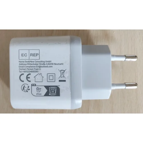 Caricabatterie USB «20W Charging» — foto 1 dell'alert A12/01525/24