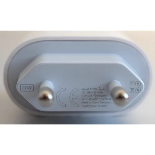 Caricabatterie USB «20W USB-C Power Adapter» — foto 5 dell'alert SR/02522/26
