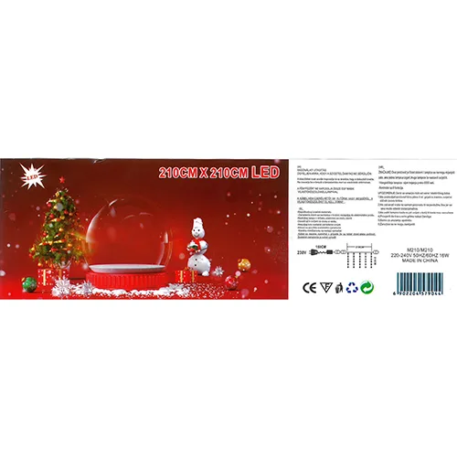Catena di illuminazione «210CM X 210CM LED» — foto 2 dell'alert SR/03273/25