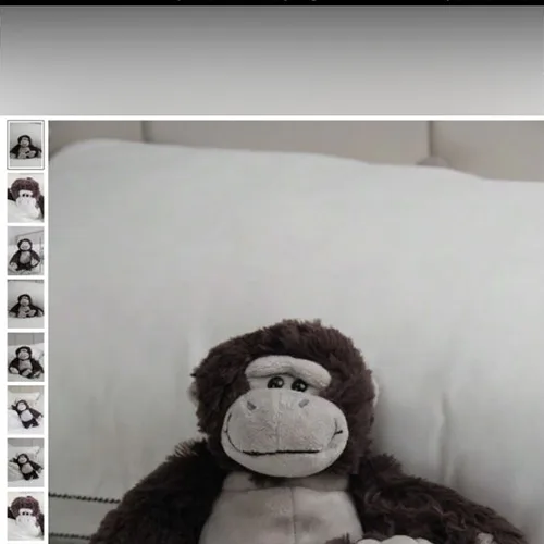 Giocattolo morbido «23 cm Jouet en peluche mignon de gorille de simulation de bande dessinée» — foto 3 dell'alert SR/02632/26