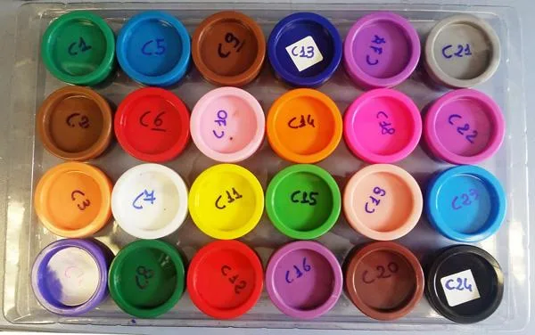 Kit vernice per dita «24 COLOR FINGER PAINT» — foto 3 dell'alert A12/0997/18